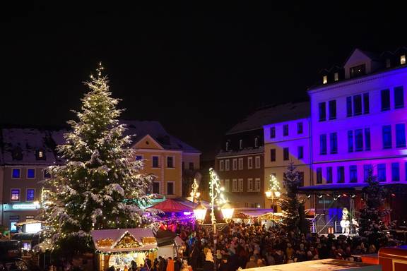 Glauchauer Weihnachtsmarkt 2022 Stadtverwaltung Glauchau