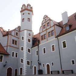 Schloss Forderglauchau mit neuer Fassade